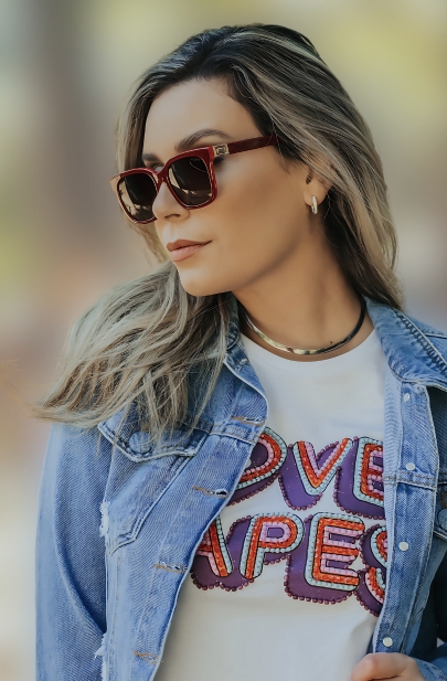 óculos escuro óticas audaz